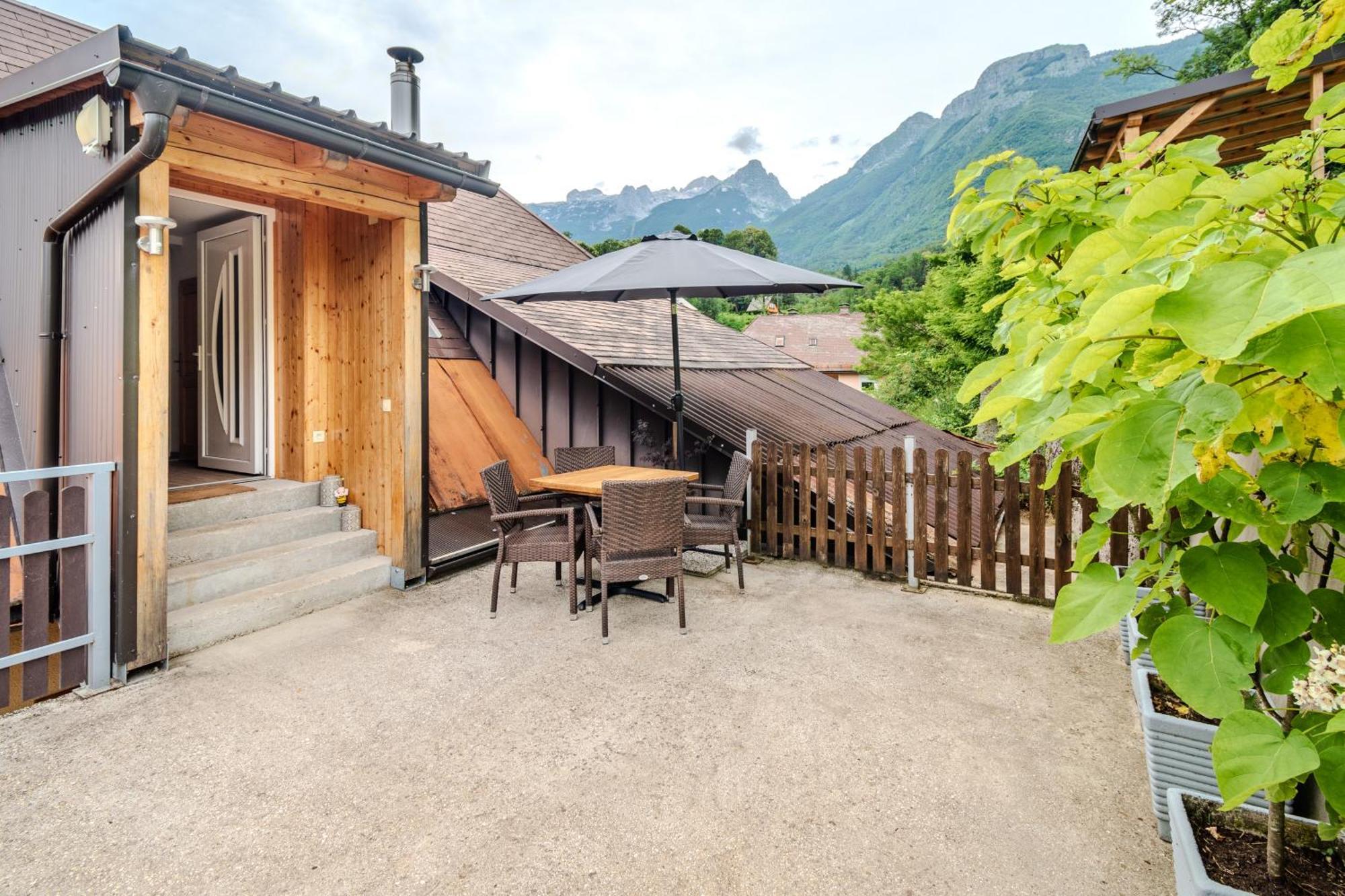 Apartmaji Mausi Бовец Экстерьер фото
